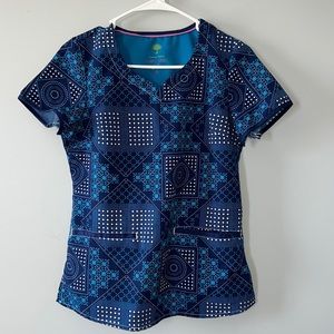 Healing Hands scrub top, size XS
